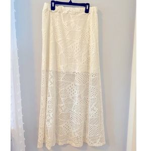 Lace Maxi Skirt